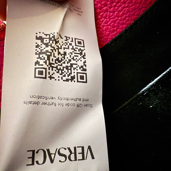 New!! Versace Hot Pink Purse - Picture 6 of 10